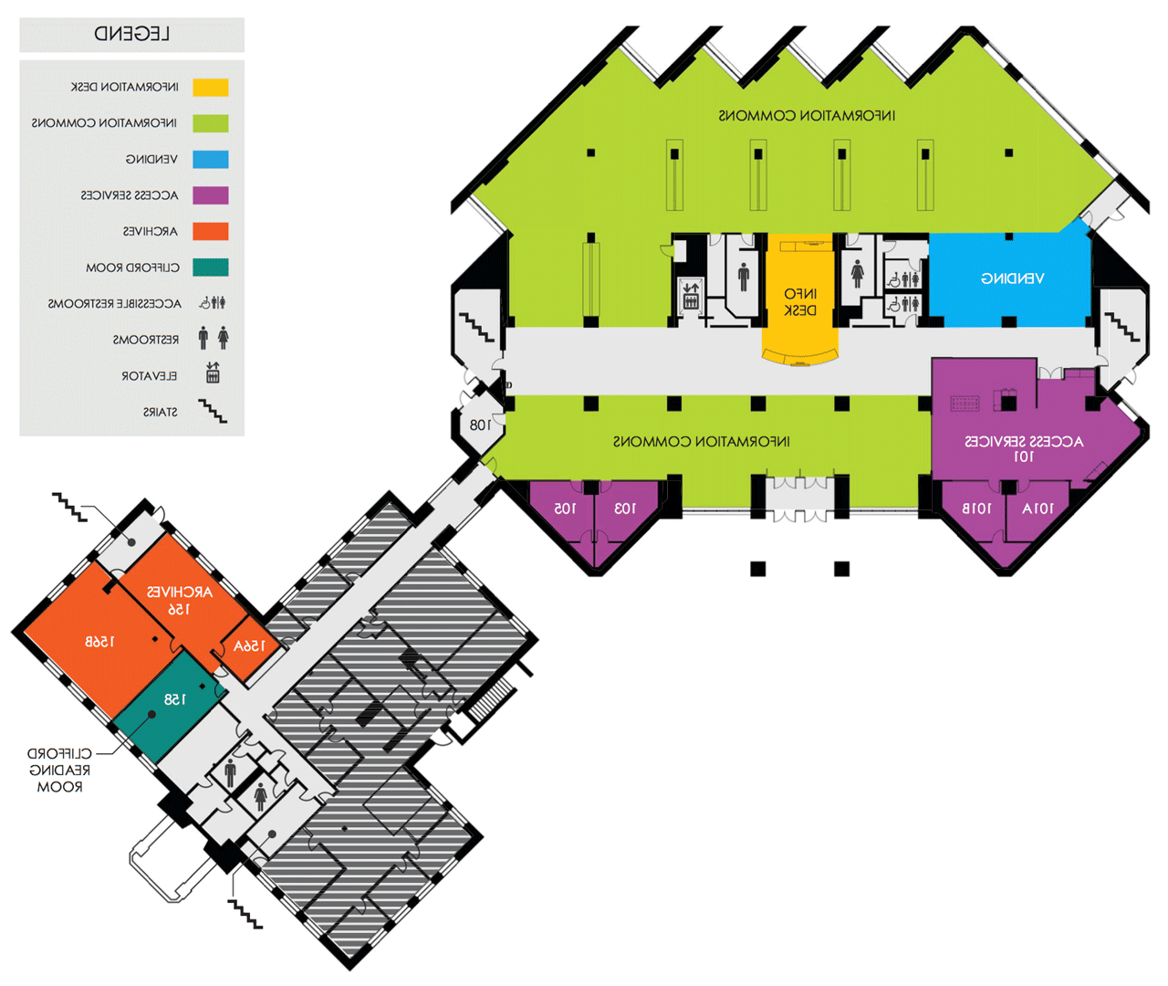 Map of floor 1